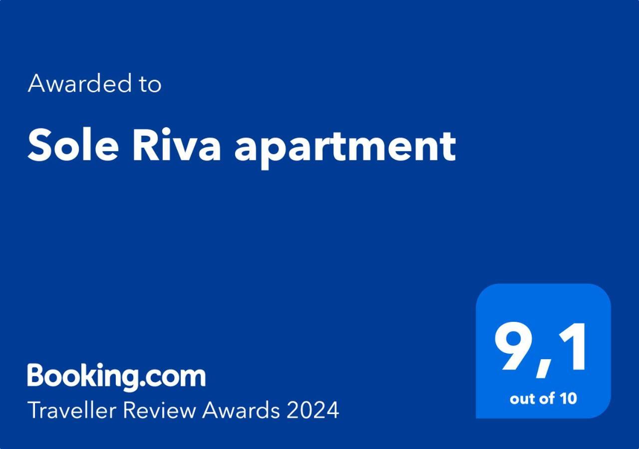 Sole Riva Apartment Dış mekan fotoğraf